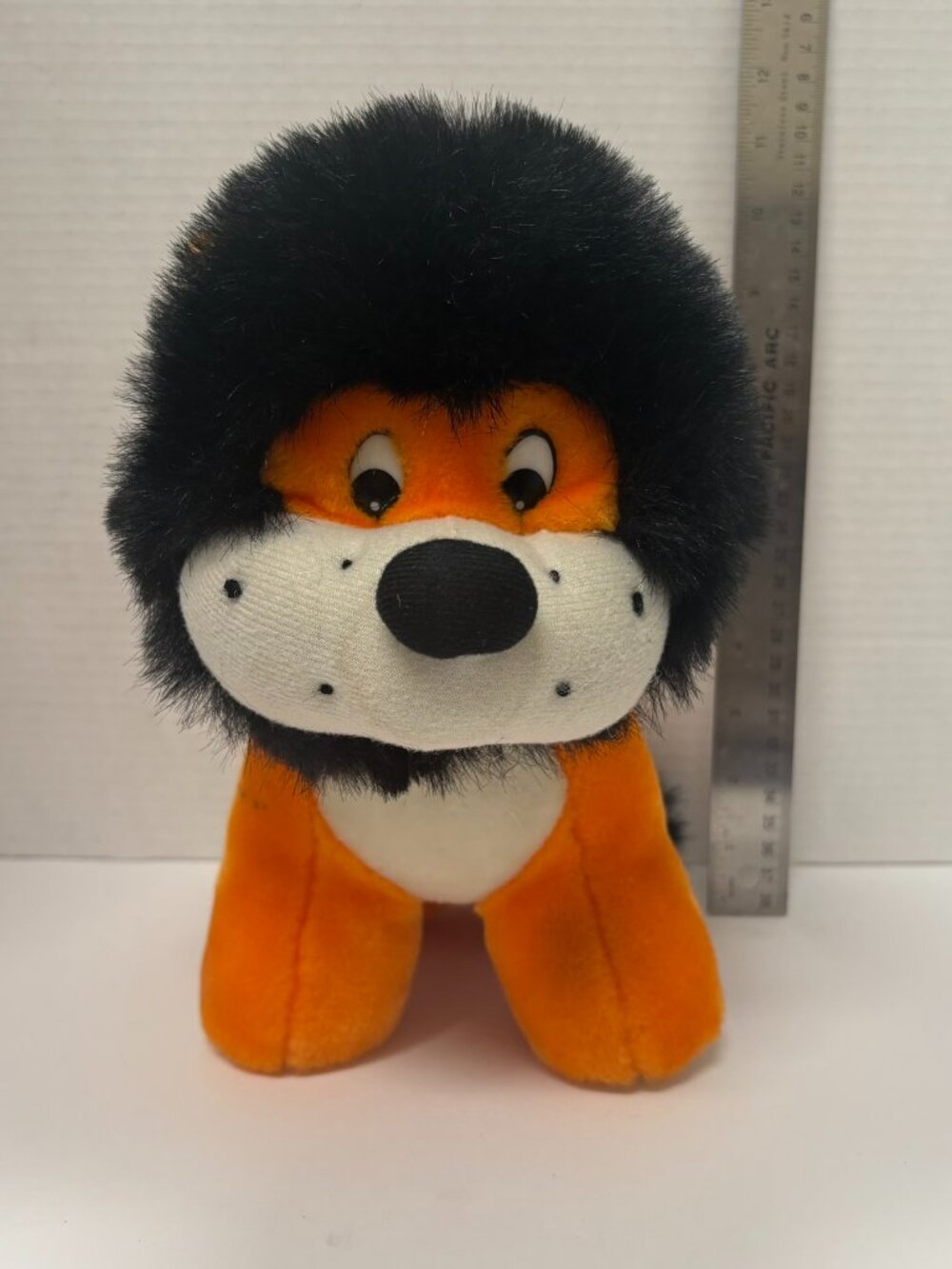 Circus Circus Las Vegas Lion Plush orange Stuffed Toy 8”
